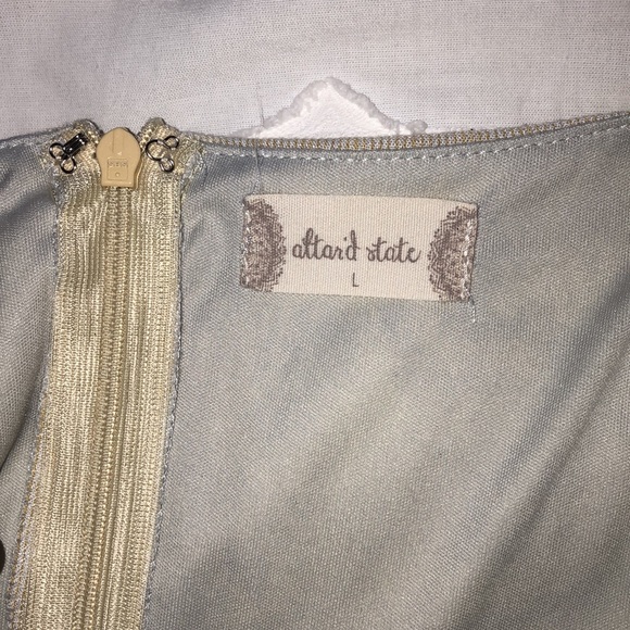 Altar’d State Yellow Striped Dress - Picture 8 of 8